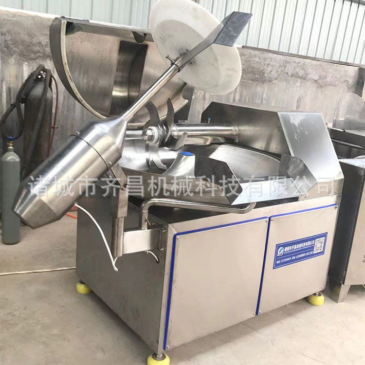 Taiwan roast sausage chopping and mixing machine high-speed chopping and chopping bone meat stuffing meat paste vegetable melon and fruit mincer pot-style vegetable stuffing machine