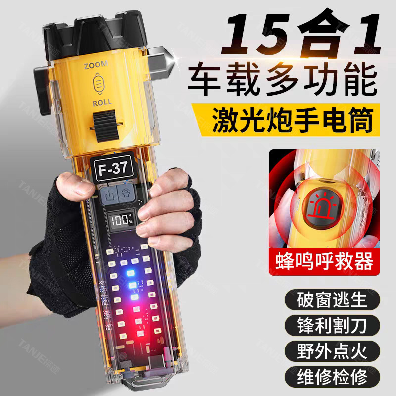 防滑握持手电筒产品展示图