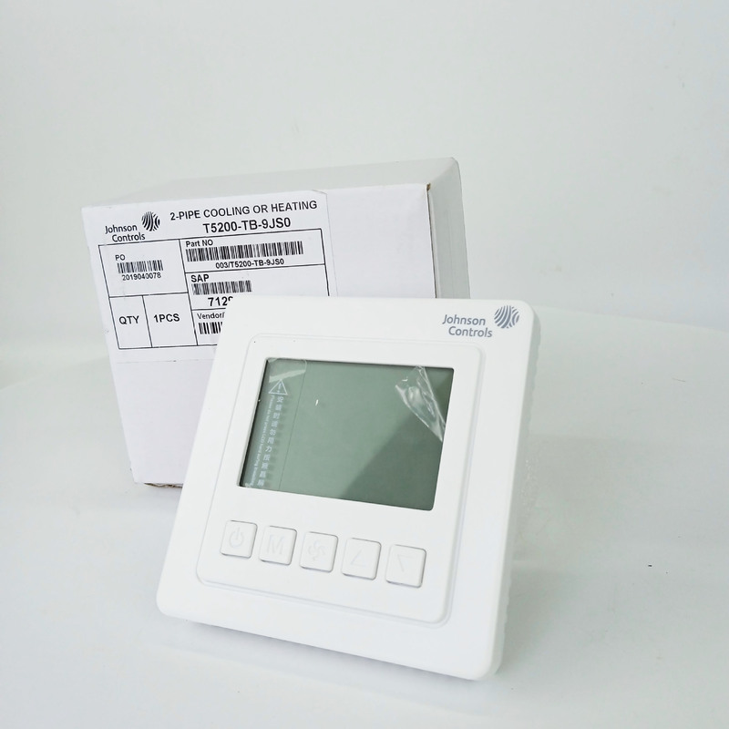 Johnson Johnson T5200-TB-9JR0 Air Conditioning Panel Fan Coil LCD Thermostat Digital Display Free Shipping