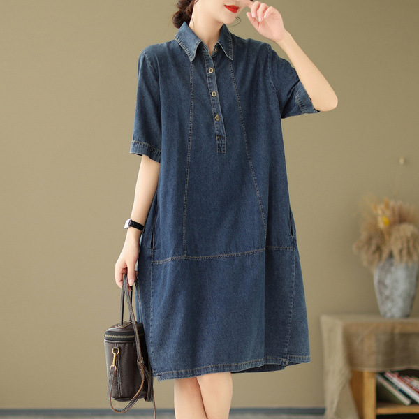 Denim dress