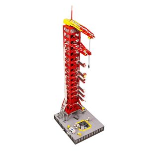 Cross-Border Moc: C265 Saturn-V Launch Umbilical Tower Rope Parts Toy Set
