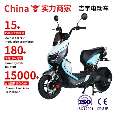 New Foreign Trade Model: Wolf Warrior Electric Motorcycle, Adult Two-Seater Electric Scooter, Exclusively for Export, Factory Wholesale