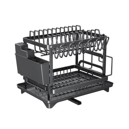 Kitchen shelf, dish table, draining rack, chopstick knife holder, multi-functional bowl cabinet, bowl and plate storage rack