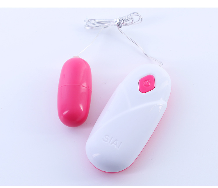10-Frequency Jumping Egg Vibrator, FM Multi-Mode Massage, Rose Red ABS — detail image 10