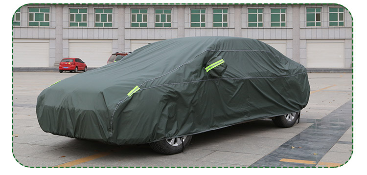 Oxford Cloth Car Cover, Full Car Cover, Sun Protection and Rainproof Cover, Thickened Car Cover, 190t Oxford Cloth Full Car Cover