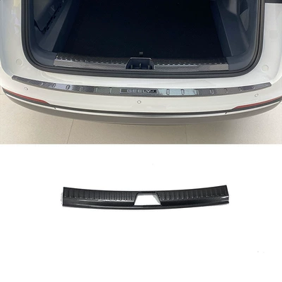 Tailgate Sticker, Starship 7, Dekorativ pedal başlıqları - 1-piece-of-inner-guard-plate-abs-carbon-fiber-texture-for-geely-ex5-em-i