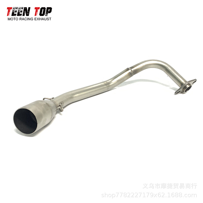 Suitable for Honda Scooter Pcx150 Exhaust Pipe Pcx125 Modified Stainless Steel Front Exhaust Pipe