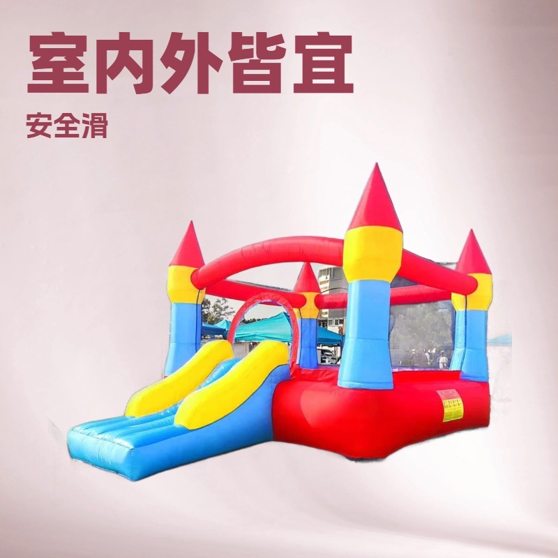 Oxford inflatable castillo interior y exterior jumping cama traviesos parque infantil equipos de juegos deslizantes agarrar muñeca máquina