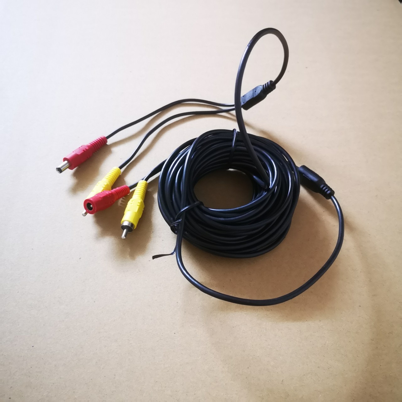 ����ͷ����߰���RCA��DC��Դ��������������Ƶ������cctv cable