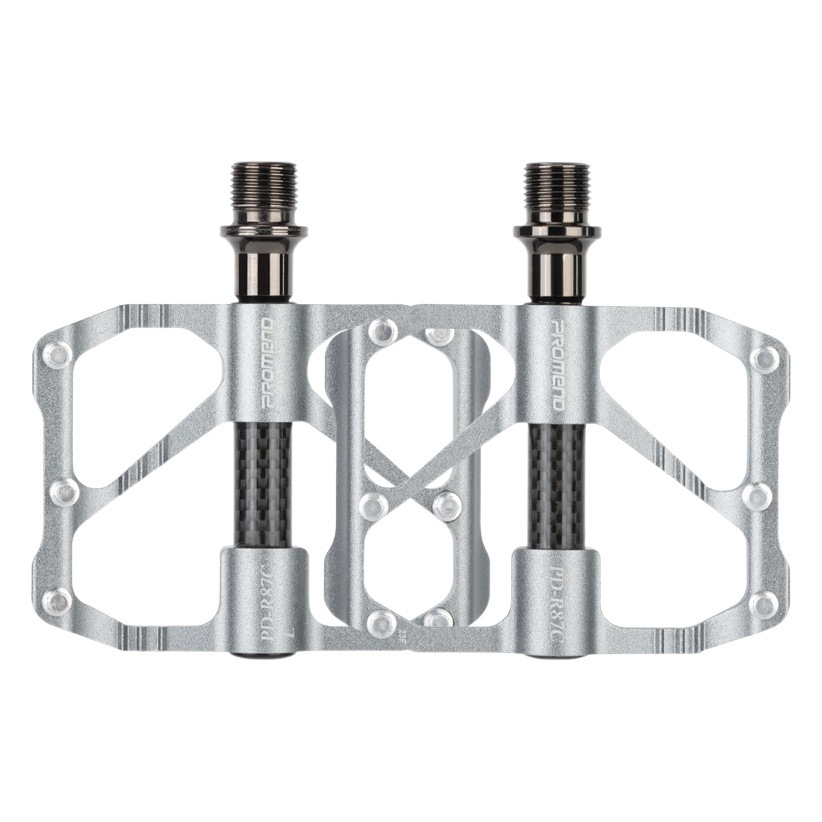 Nueva PROMEND bicicleta pedal R87C bicicleta de carretera rodamiento de fibra de carbono pedal bicicleta de montaña 3 Peilin pedal