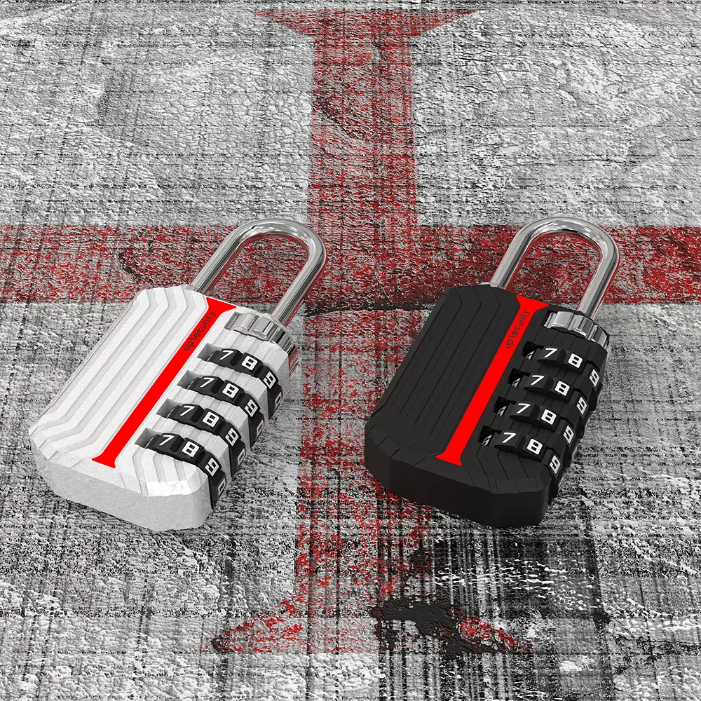 【含税】箱包健身房柜子密码挂锁密码锁884HP安防锁柜门轻奢