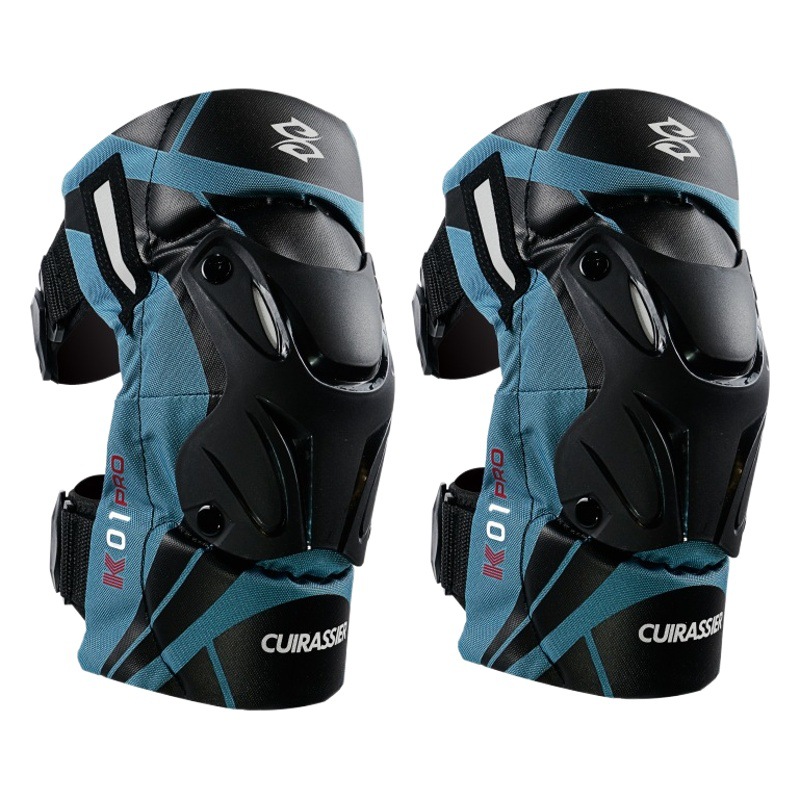 Transfronterizo Yixiang K01-3 suministros de seguridad para motocicletas ciclista calle coche motocicleta rodilleras motocicleta viaje reflectante por la noche