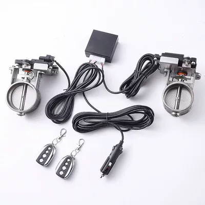 Remote Control Electric Controller Electronic – Exhaust pipe - g-type-double-valve-electric-valve-set-double-51-valve