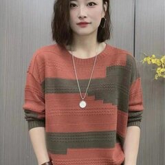 一件代发毛针织衫，给您带来家的温馨与。妈妈装