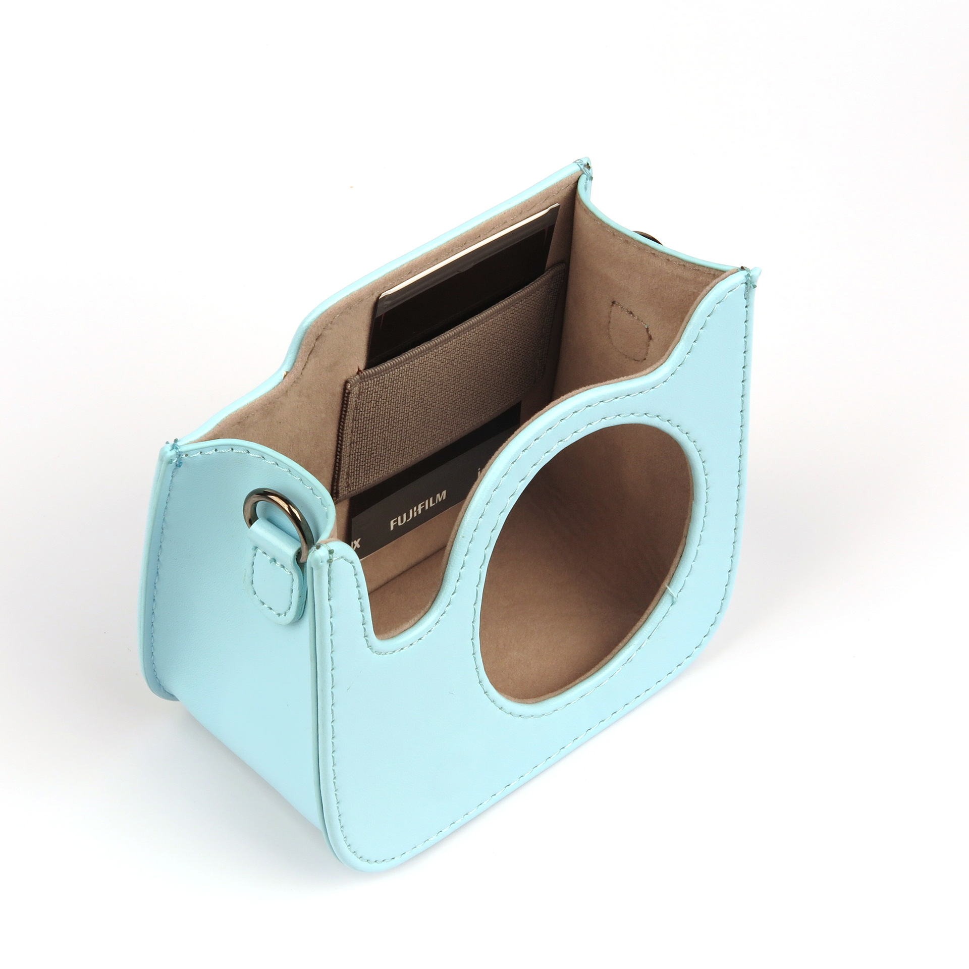 (2개) 후지 INSTAX 미니 7 카메라 가방 7S 가죽 케이스 가죽 가방