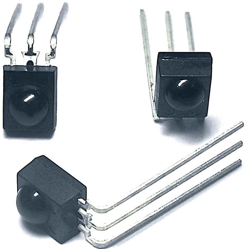 红外线接收头 空调 电视 电红外线接收器 遥控器接收头弯脚90°