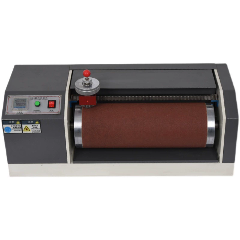 DIN износостойкая испытательная машина, автоматическая износостойкая резиновая тестерная педошва, кожаный барабан, износостойкая машина
