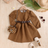 Autumn dress with sleeves, small princess costume, suitable for import, long sleeve