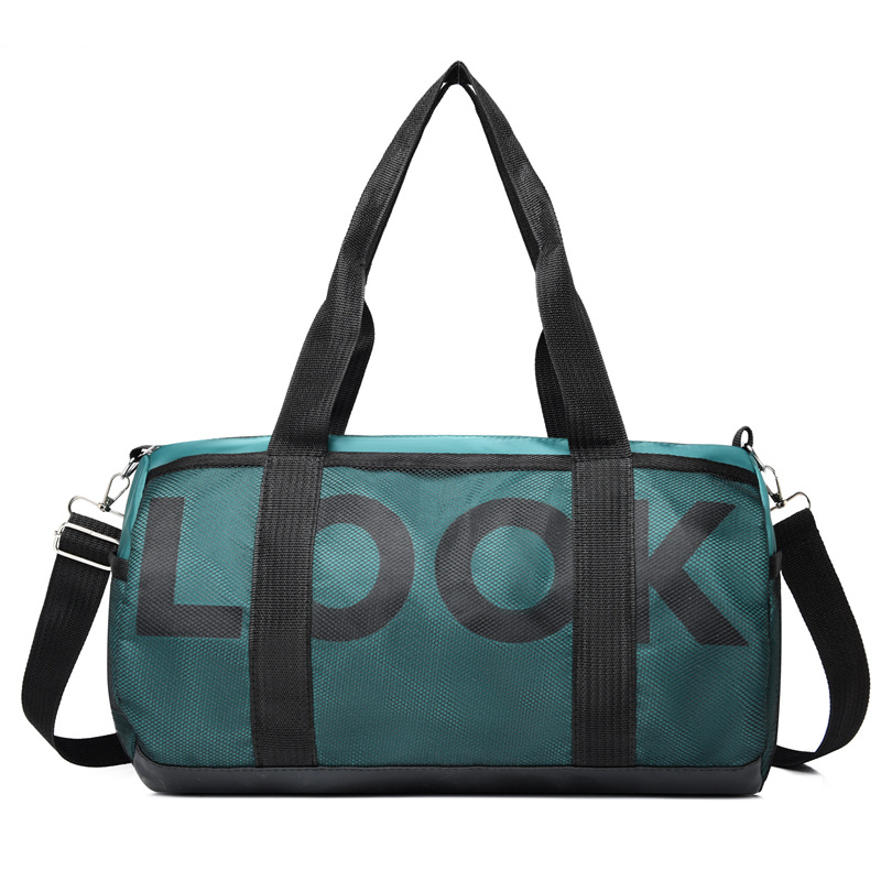 Nuevo tipo de bolsa de viaje para mujeres, bolsa de yoga, bolsa coreana de estilo letras, bolsa de fitness, bolsa de viaje corto