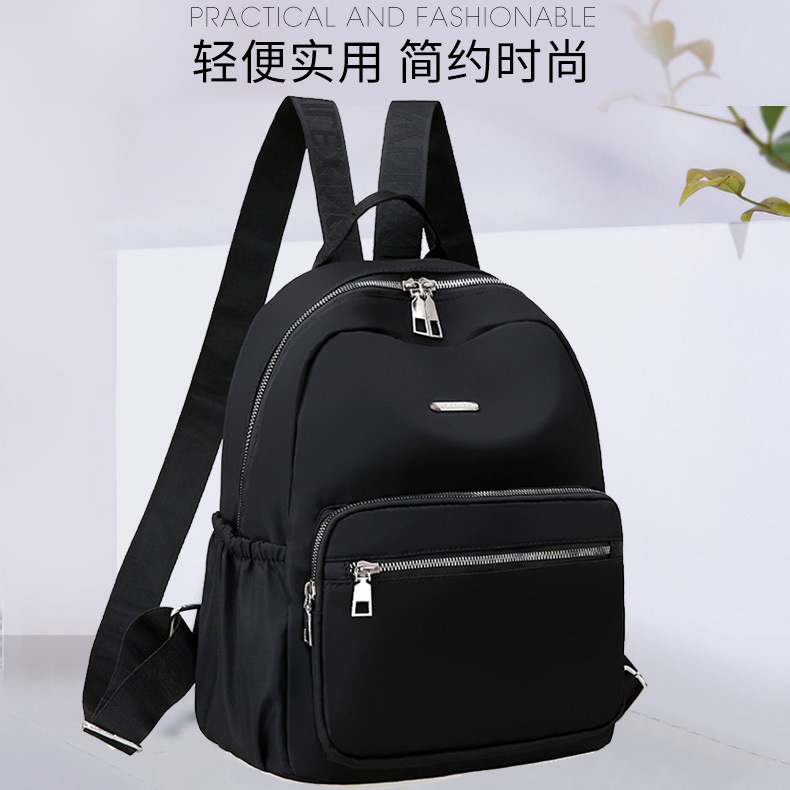 Mochila de mujer transfronteriza 2023 nueva gran capacidad impermeable ligero de mediana edad bolsa de madre coreana simple mochila coreana