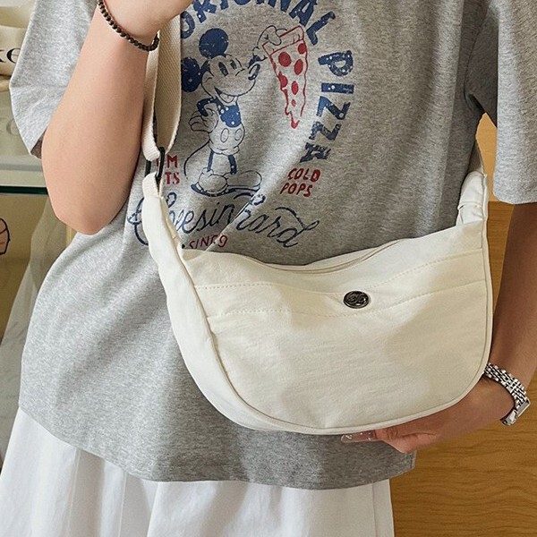 Cross-Border Wholesale Women's Bags 2026 New Model Niche Versatile Commuter Shoulder Crossbody Dumpling Bag Uniqlo Style
