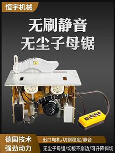 Electric Lifting Brushless Mute Dust-free Saw Woodworking Precision Push Table Saw Folding Saw Table Multifunctional Yatongsi