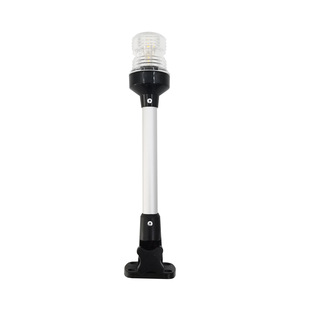 360-degree ring light LED aluminum alloy rod 9 inch/12 inch 180-degree white light marine yacht motorboat ring light