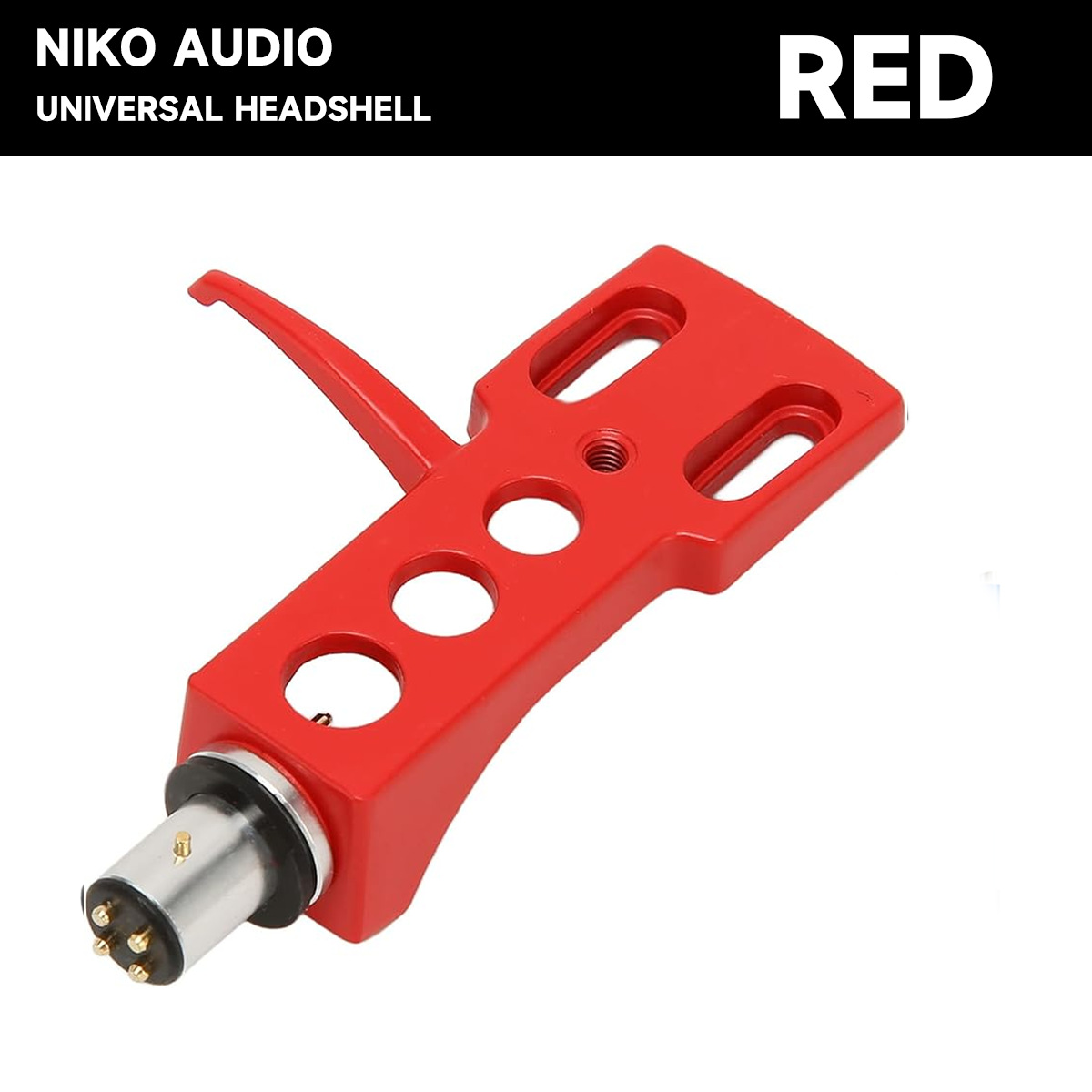 LP negro pegamento reproductor de streaming cabeza Stylus soporte cabeza titular con alambre