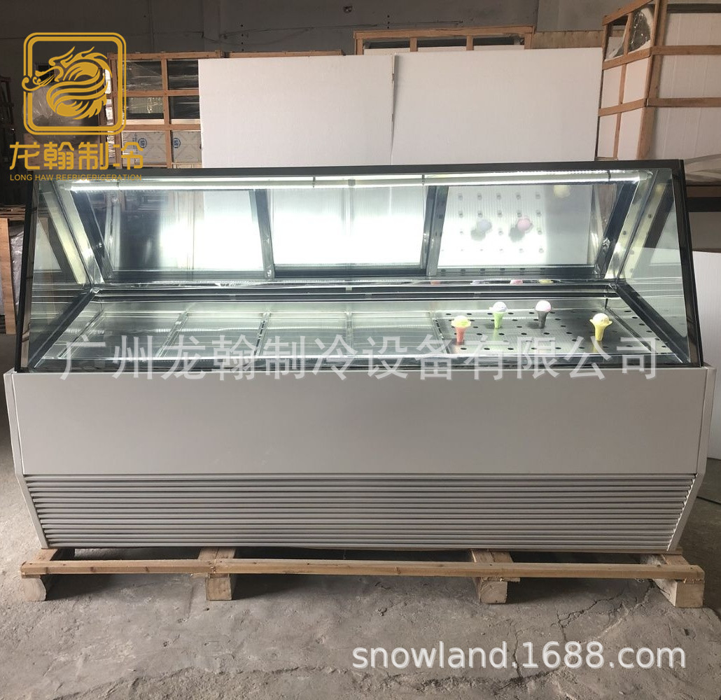 广州厂家冰淇淋冷冻柜 冰激凌展示柜 雪糕柜 手工冰棒展示柜
