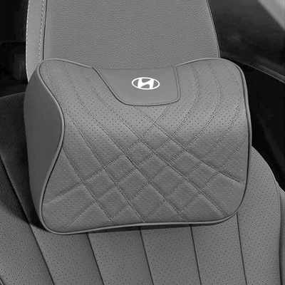 Modern Car Headrest and Neck, Waist support - off-white-neck-pillow