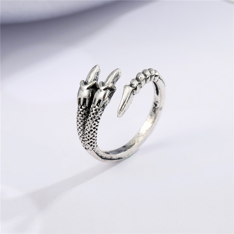 Wholesale Jewelry Fashion Multi-element Pattern Openings Adjustable Ring Nihaojewelry display picture 4