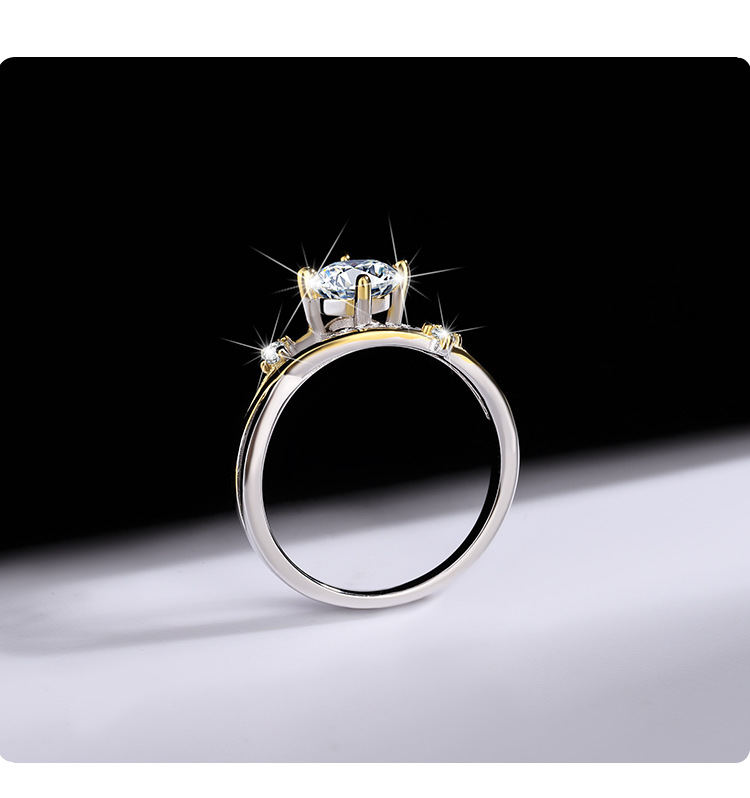 Moissanite Ring Image 2