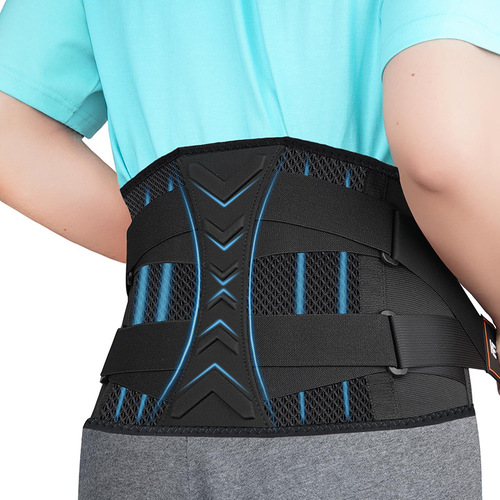 Cross-border waist support belt, weight training auxiliary fitness belt, squat running compression sports waist belt