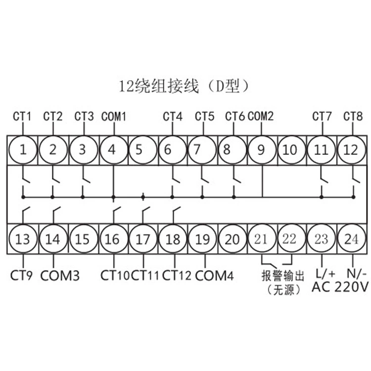 Текущий трансформатор перенапряжения защитный SCT-004-D-6