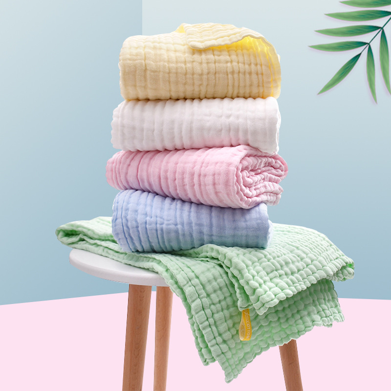 Baby Towel Pure Cotton Absorbent Gauze Children's Blanket Class A Baby Blanket Soft Children's Bath Towel Wholesale
