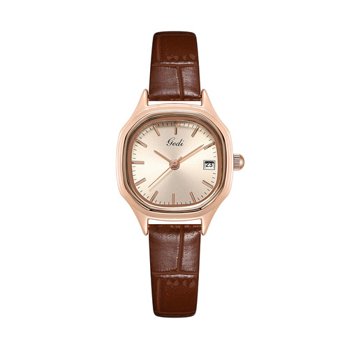 Goldie  new watch women's ins style niche design retro ladies simple fashion student watch women