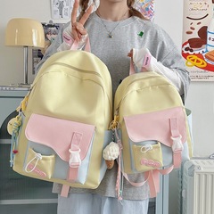 キャンディーカラーの小さなバッグ女性かわいい日本のソフトガール学生インターネットセレブモデル大容量甘い森ガールバックパック