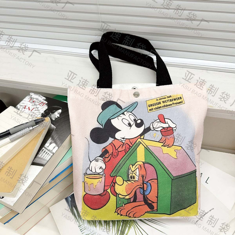 帆布袋女卡通 ins风学生儿童便携手提袋批发袋女生日可爱伴手礼品|undefined