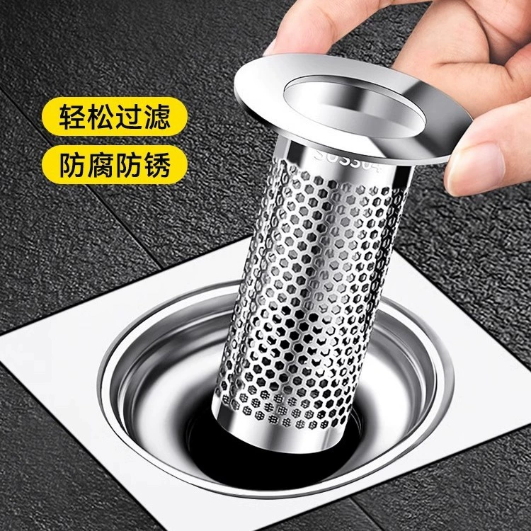 Нержавеющая сталь для пола для пола для воды для волос в ванной комнате