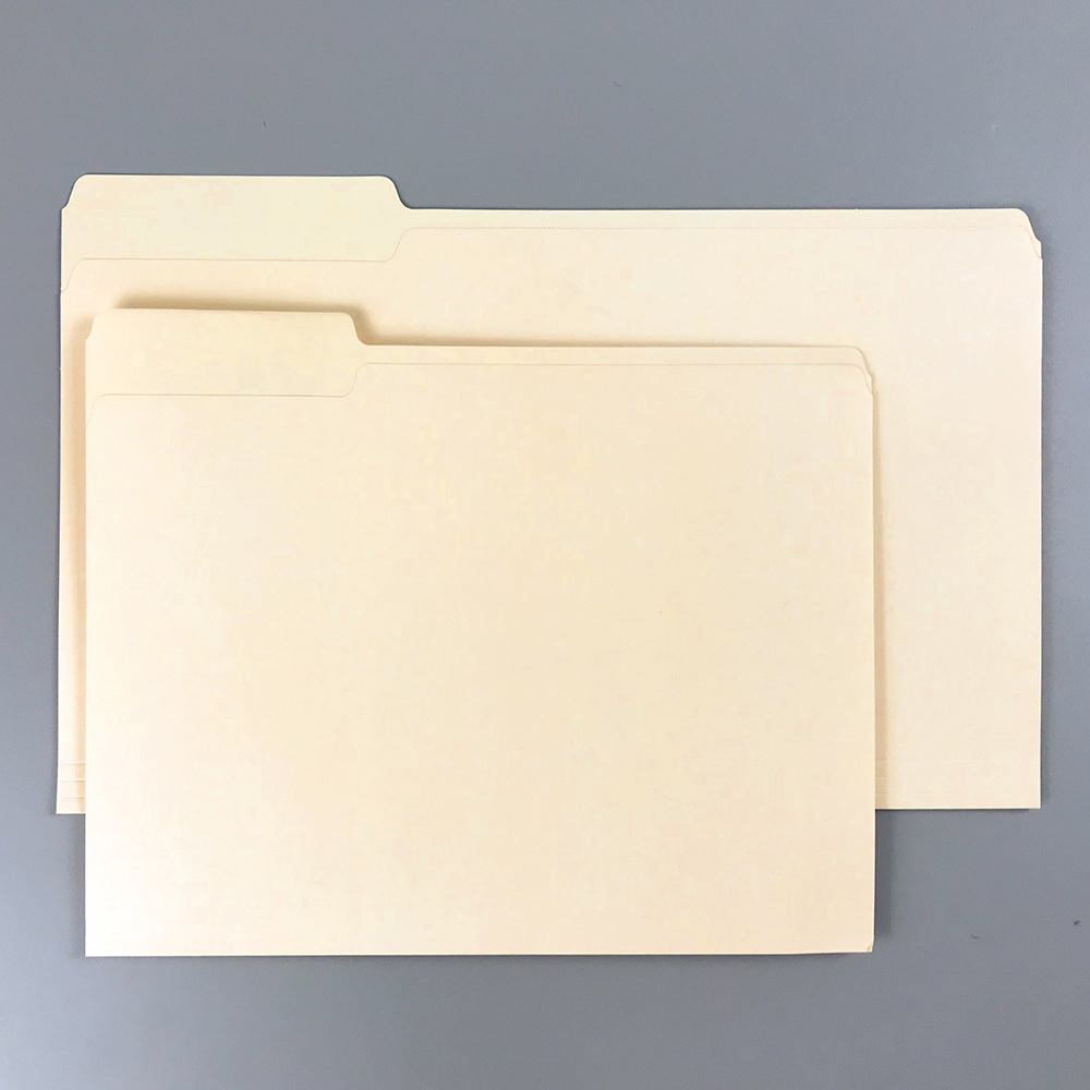 Amazon Hot Sale Letter Size Manila Folder Manila Paper Folder 1 / 3 - Cut Tab