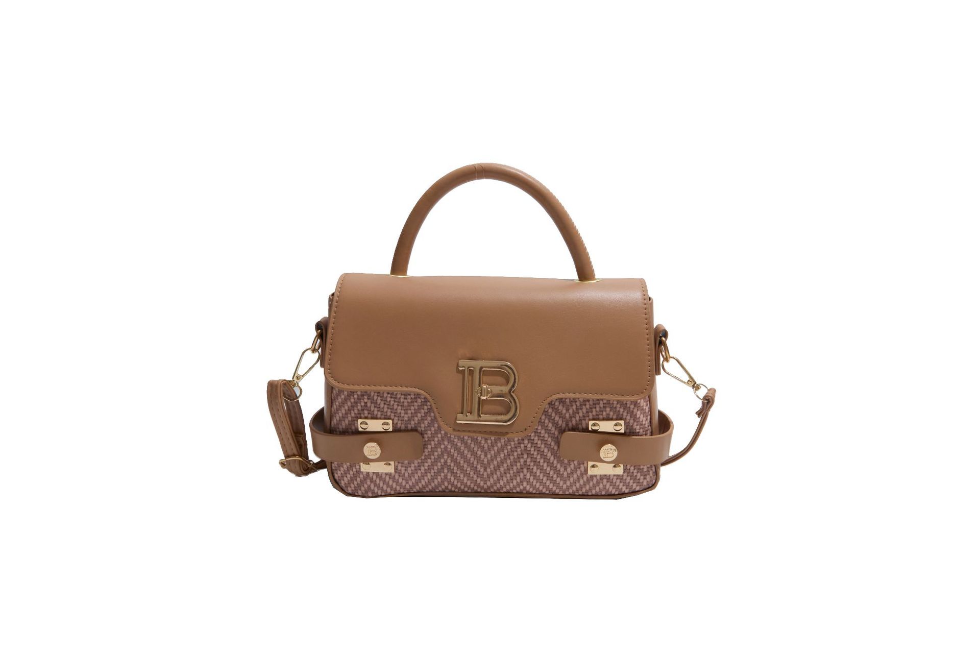 Bolso de mano de moda para mujeres 2026 primavera nuevo estilo coreano color sólido bolso extranjero texturizado bolso de hombro nicho