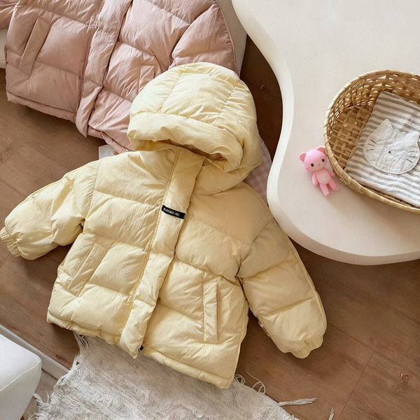 Children's down jacket with down