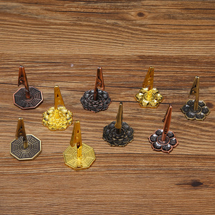 Wholesale alloy eight treasure lotus flower incense clip incense holder plate incense incense thread incense indoor incense holder bracket incense burner