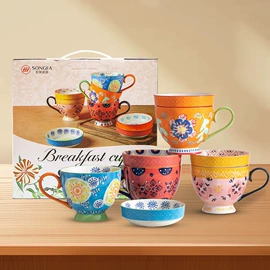 碗碟盘套装;碗;陶瓷杯