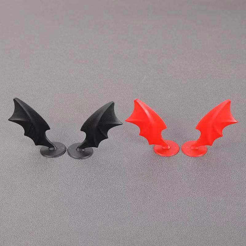 Bow Tie Electric Vehicle Motorcycle Decorative Helmet Accessories Rear Accessories Horn Cat Ears Devil Wings Set