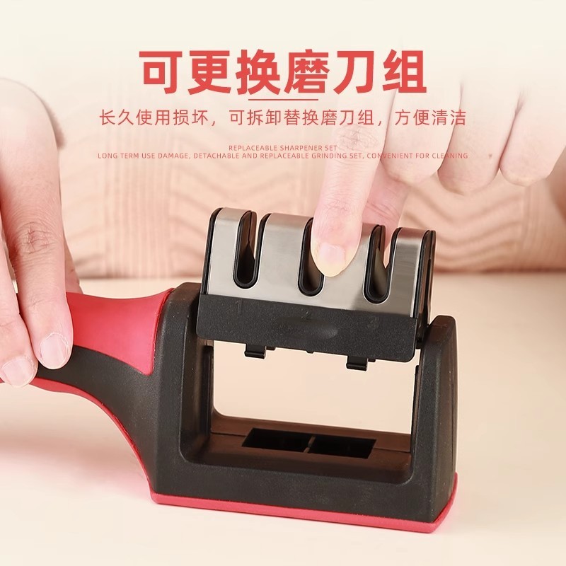 研削工具家庭用高速研削工具多機能手持ち三段研削工具包丁開刃器工場卸売り|undefined