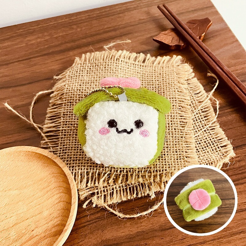 原创可爱创意甜品系列毛绒挂件美食公仔玩偶包包挂饰节日礼物批发|undefined