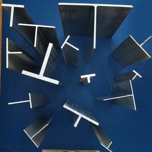 T-Shaped Aluminum Alloy Strip Aluminum Strip T-Shaped 20304050 Ceiling Keel Seam Pressure Edge Strip Wholesale Decoration Beautification