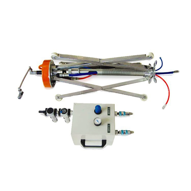 Прямая поставка, распылитель внутренней стенки трубы, прямоугольная труба, пескоструйный пистолет, вращающаяся труба, пескоструйная машина для удаления ржавчины