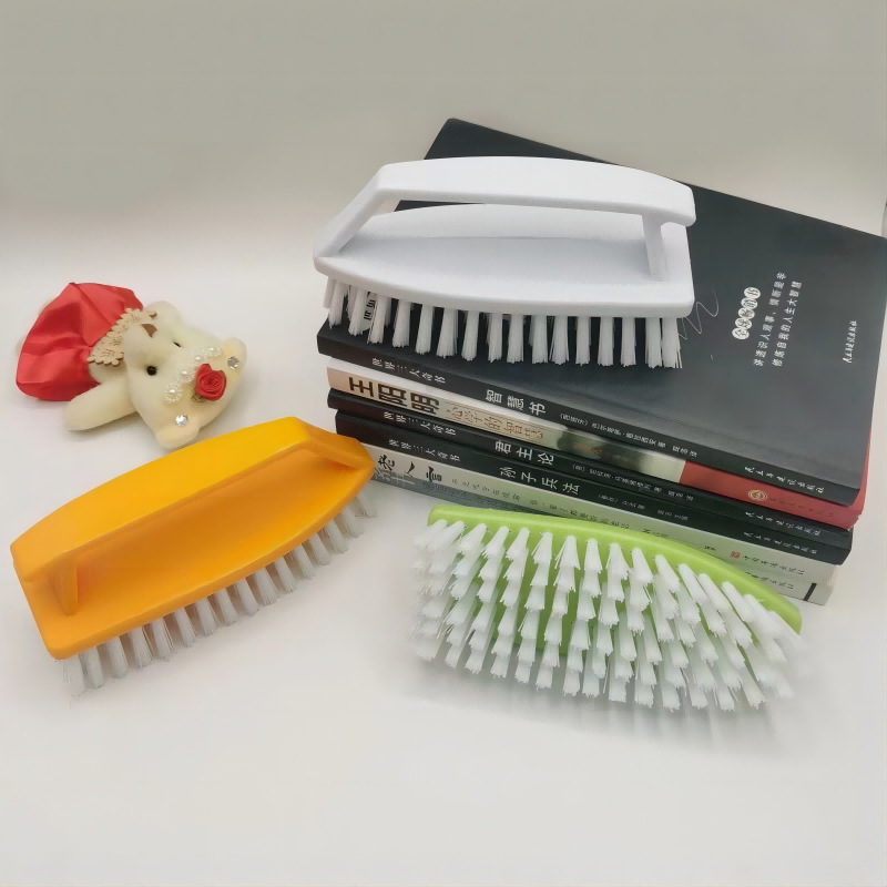 New Household Multifunctional Hard Hair Plastic Brush Laundry Floor Cleaning Strong Shoe Brush Universal Factory Direct Supply